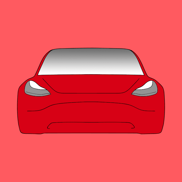 Tesla Model 3 Front by dgc