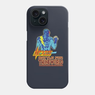 Nexus vs Kraylox in Thuneworld Phone Case