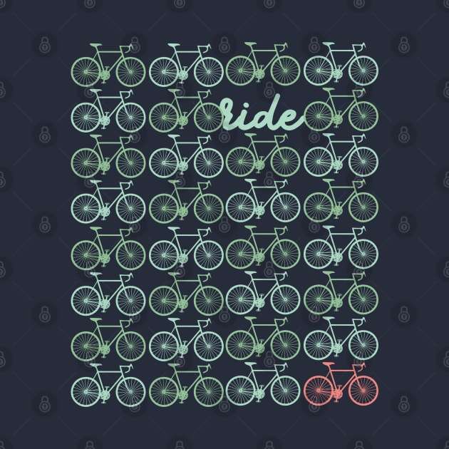 Bicycle Ride Patterned by Nataliatcha23