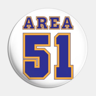 Team Area 51 Pin