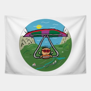 Hang Gliding Tapestry