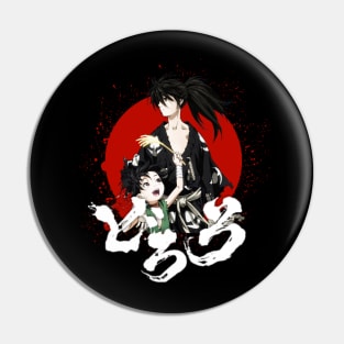 Dororo and Hyakkimaru Pin