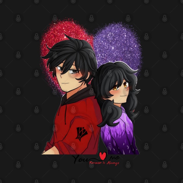 aaron aphmau :Heartfelt Harmony by Fadedstar