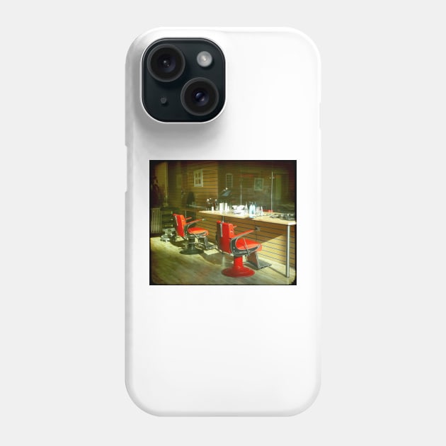 Red Chairs Phone Case by kathyarchbold