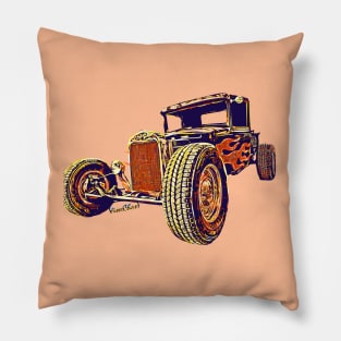 Trash Polka Rat Rod Pillow