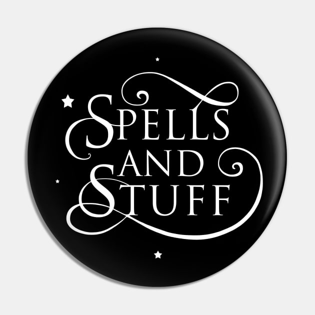 Spells and Stuff Pin by Witchling Art