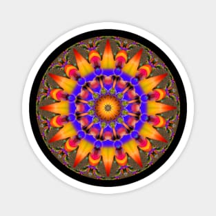 Mandala Magic - Daily Focus 7.4.2016 B8 Magnet