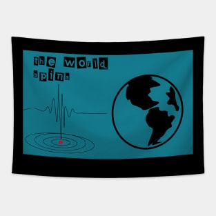 The worlds t-shirt Tapestry