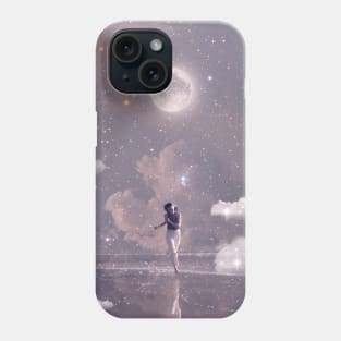 Moonlit Beach Run Phone Case