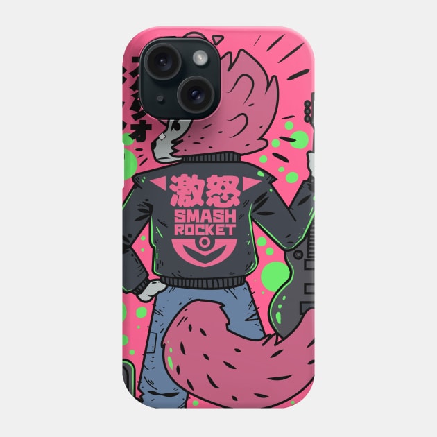 Rocket Smash Phone Case by mrgore