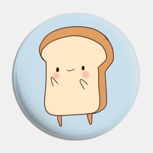 Bread slice illustration Pin