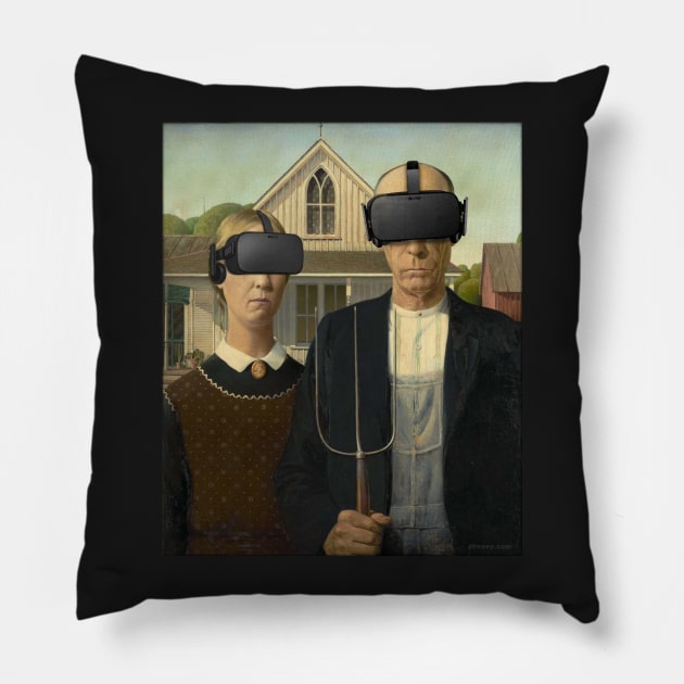 American Gothiculus Rift Pillow by phneep