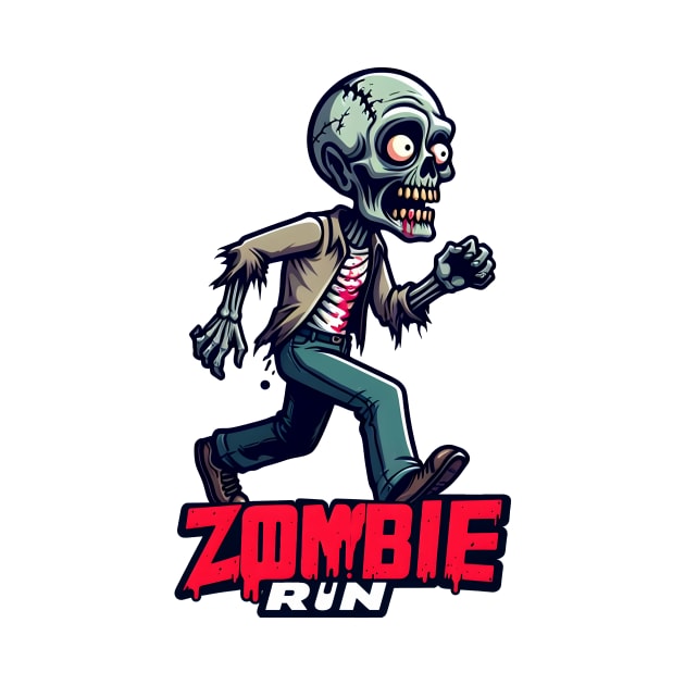 Zombie Run by Rawlifegraphic