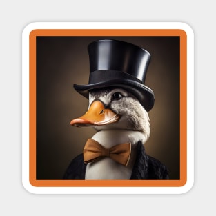 Dapper Duck Magnet