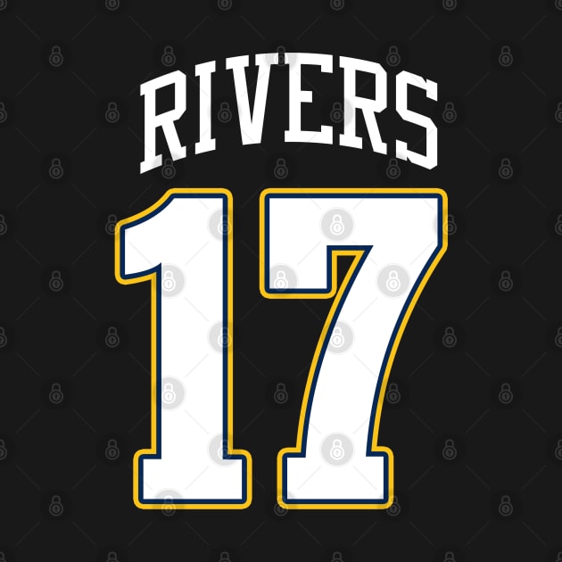 Philip Rivers #17 by Cabello's