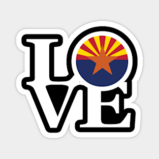 LOVE arizona Magnet