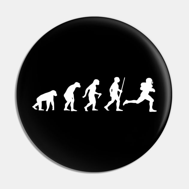 Football Evolution Pin by Ramateeshop