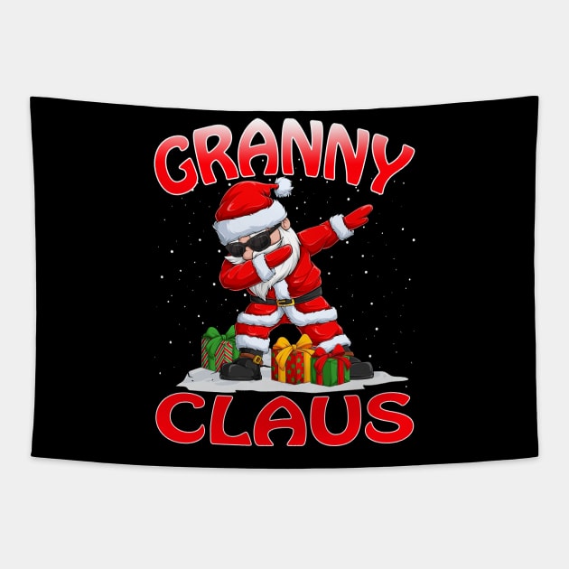 Granny Santa Claus Christmas Matching Costume Tapestry by intelus