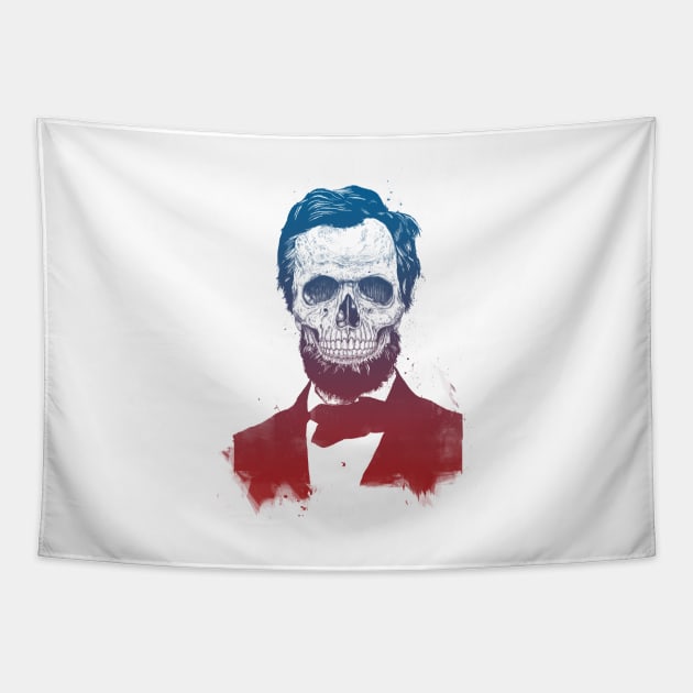 Dead Lincoln Tapestry by soltib