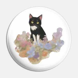 Cat Miaw: Playful and Cute Cat Design Pin