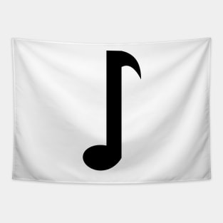 Musical Eighth Notes Symbols Tapestry