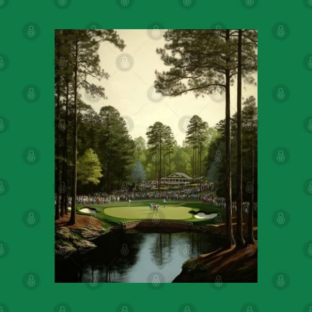 Augusta National - Original Artwork by Labidabop