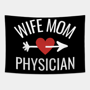 Wife Mom Physician Gift Idea Tapestry