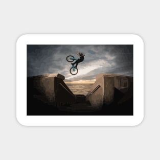 Danny Macaskill Painting Magnet