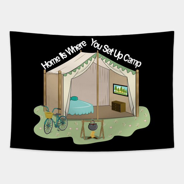 Tapestry set up top