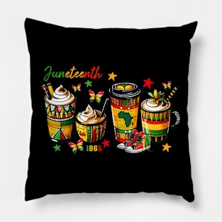 Juneteenth Black History Month Pillow