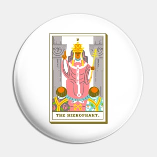 V - The Hierophant - Tarot Card Pin