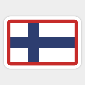 Flag Of Finland Stickers Teepublic
