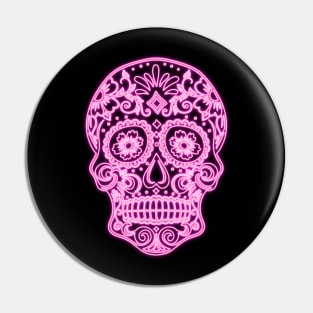 Halloween Skull Pin