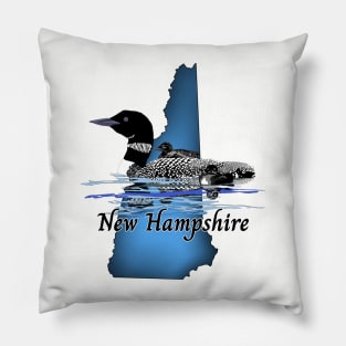 New Hampshire Loon Pillow