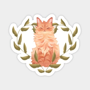 Plant Kitty Magnet