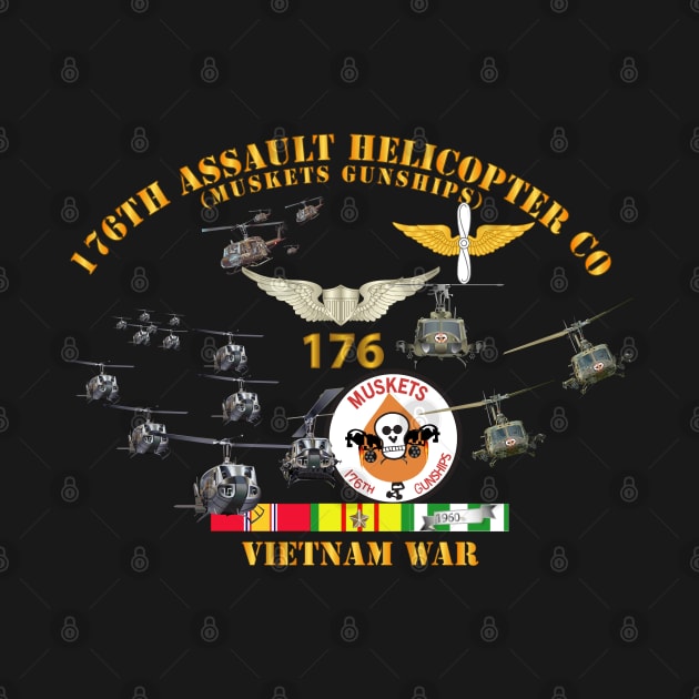 176th Assault Helicopter Co - Muskets - Helo Aslt woBkgd by twix123844