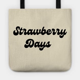 Dark strawberry days pleasant grove utah Tote