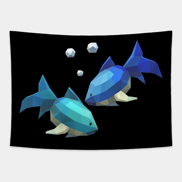 pisces Tapestry by MOUKI