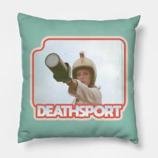 DEATHSPORT / 70s Cult Sci Fi Movie Pillow