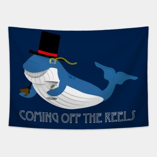 The Whimsical Whale Tapestry