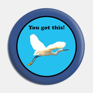 Birds of Encouragement Pin