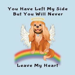 Ruby Cavalier King Charles Spaniel Pet Loss Gifts T-Shirt