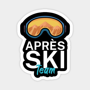 Apres Ski Team Magnet