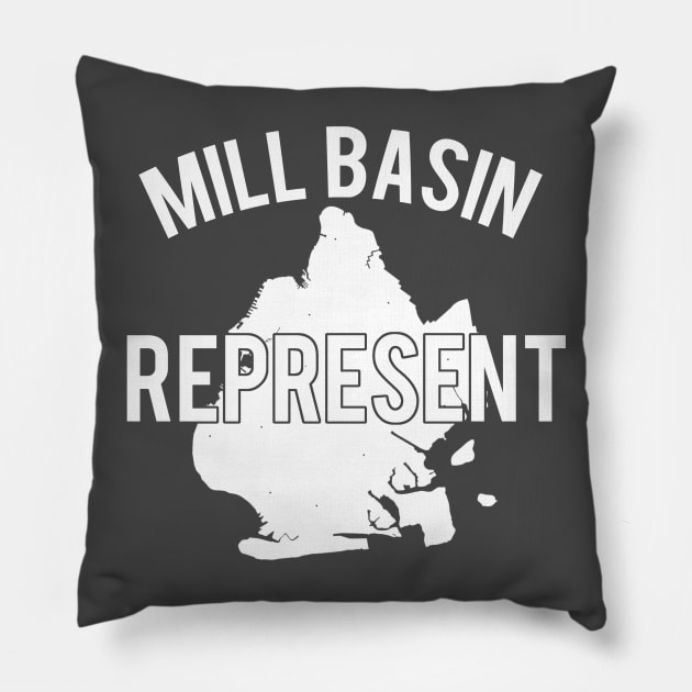 Mill Basin Brooklyn Pillow by PopCultureShirts