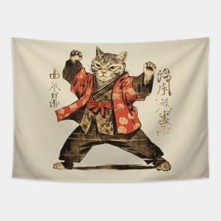 Edo cat! Tapestry