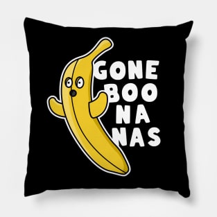 Banana Ghost Gone Boo Nanas Pillow