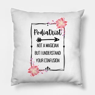 Podiatrist Magician Pillow