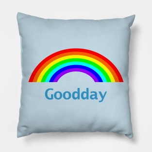 Good Day Rainbow Pillow