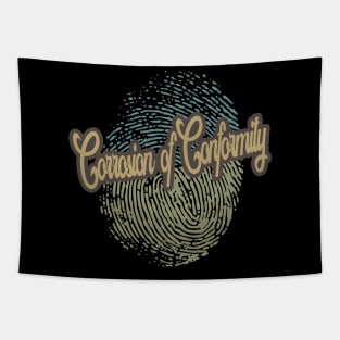 Corrosion of Conformity Fingerprint Tapestry