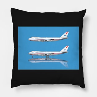 United Friendship 747-200 Pillow